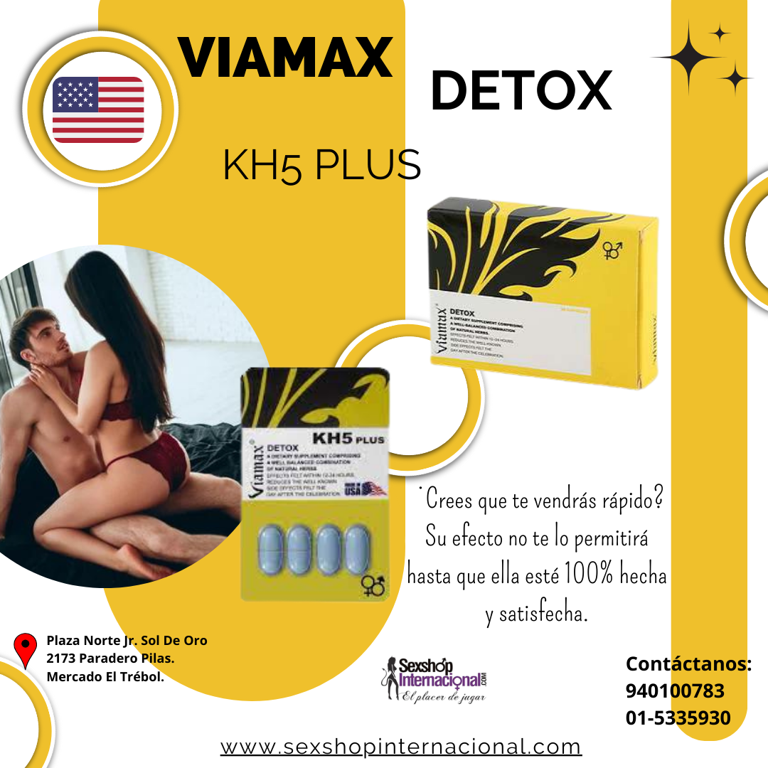 VIAMAX DETOX RETARDA Y POTENCIA 100